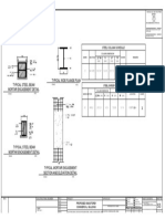 Typical Steel Beam Mortar Encasement Detail Typical Wide Flange Plan