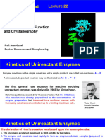 Lecture 22-Enzyme Kinetics