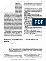 (1981) Ely - Hanley. Prediction of Transport Properties. Viscosity of Fluids and Mixtures