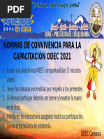 Normas de Convivencia ODEC 2021