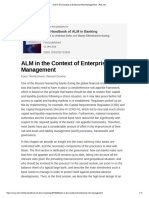 ALM in The Context of Enterprise Risk Management