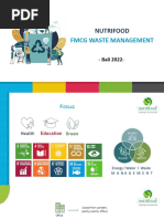 FMCG Waste Management I ITS AIChE ITS Student Chapter, PT Nutrifood