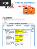 4° Sesión Día 2 Mat Comparamos y Multiplicamos