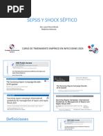 Sepsis y Shock Septico - Curso - 2024 - España