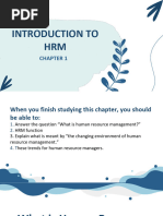 Chuong 1-INTRODUCTION TO HRM - SV