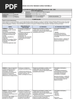 PLANIFICACIÓN CURRICULAR LL 5 Semanas 2024-2025