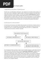 Diritto Pubblico Cap.7-L'Organizzazione e L'esercizio Del Potere Politico