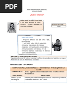 SESIÓN 14 - 2° Cuanto Tenemos