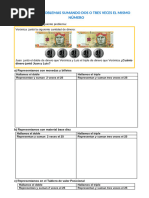 FICHA DE MATEMÁTICA Doble y Triple