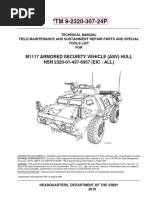 m1117 Armored Security Vehicle (Asv) Hull