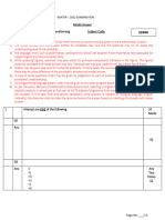 2022 Winter Model Answer Paper