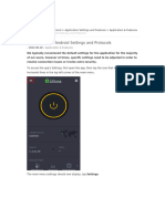 Understanding Android Settings and Protocols