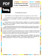 Evaluation de Prérequis - Lassaa Ben Ali 6ème 2024-2025