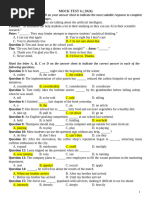 Mock Test 6