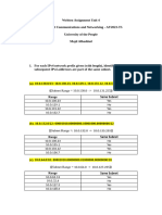 Written Assignment Unit 4