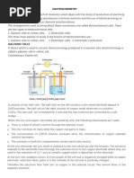 ELECTROCHEMISTRY NOTES by LSM