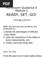 Homeroom Guidance 4 Module 3