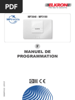 Manuel de Programmation: MP3040 - MP3100