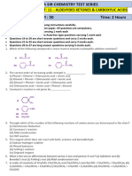 Test Series Aldehydes