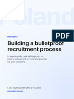 Building A Bulletproof Recruitment Process