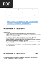 Unit V Visualforce Development