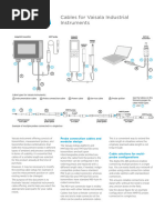 Cables For Vaisala Industrial Instruments Datasheet B212479EN C