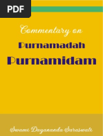 Purnamadah Purnamidam - A Commentary by Swami Dayananda