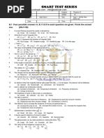 12th Physics Chapter 3 MCQs Practice Test 1