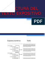 Texto Expositivo Estructura