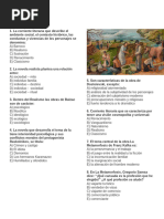 Evaluación Castellano Grado 11 3er Periódo Romanticismo