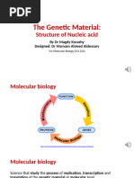 Genetic Material Structure of Nucleic Acid