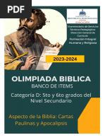 Olimpiada Biblica de 5to y 6to en El Aula