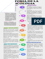 Infografía Cronológica Línea de Tiempo Timeline Sencillo Moderno Multicolor