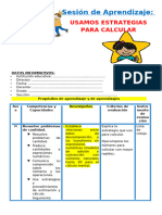 1° Sesión Día 3 Mat Usamos Estrategias para Calcular