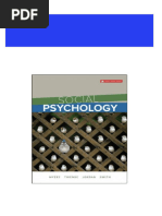 Social Psychology 8th Edition David G. Myers - Ebook PDF 2024 Scribd Download