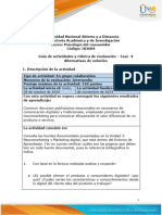 Guía de Actividades y Rúbrica de Evaluación - Fase 4 Alternativas de Solución