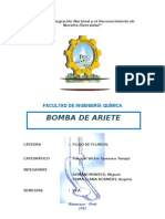 Informe Bomba de Ariete