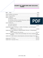 Part 629 - Glossary of Landform and Geologic Terms: (430-VI-NSSH, 2008) 1