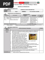 Sesiones Del 9 - 13 de Setiembre