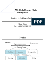 Session 13 Midterm Review - in Class