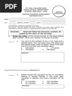Math2 Q2 Periodic Assessment S.Y.24-25