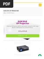 Aun m18 Projector