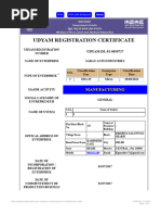 Print - Udyam Registration Certificate