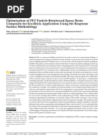 Optimization of Pet Particle Reinforced Epoxy Resin I74s8hj0