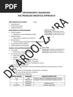 Orthodontic Diagnosis The Problem Oriented Approach