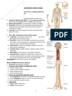 OSSEOUS TISSUE AND BONE STRUCTURE-ch 6