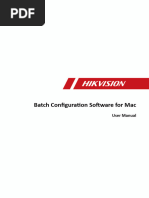 UD12765B - Batch Configuration Software For Mac - User Manual - V1.0.0 - 20181207