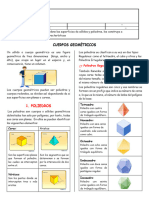 Guía #9 Grado 9° Cuerpos Geometricos