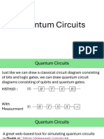 Quantum Circuits