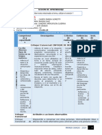 Sesion de Aprendizaje Conector y